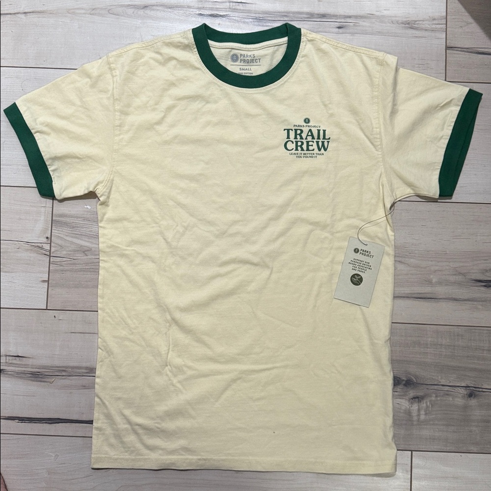 New Parks Project TRAIL CREW ringer t-shirt S - Picture 2 of 8